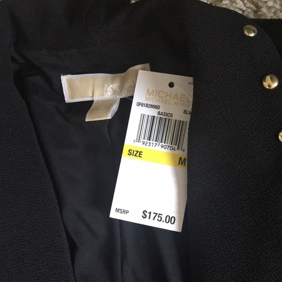 Nwt Michael Kors Drape jacket - Picture 2 of 2